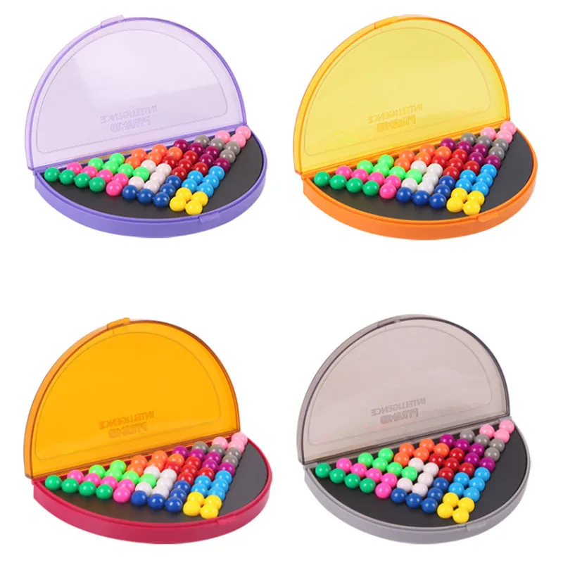 Классическая головоломка пирамида вызовы IQ Pearl логическая игра шарики для детей