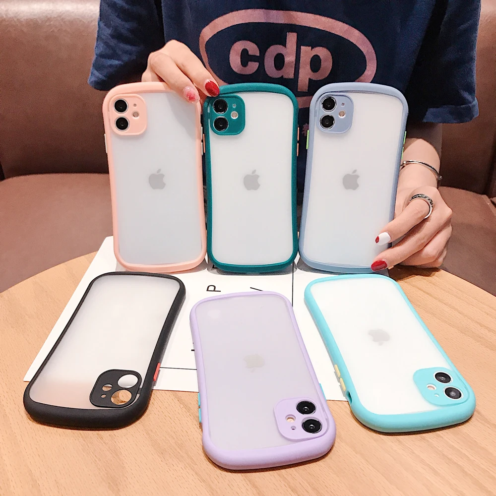 

Sophisticated Skin Feel Matte Phone Case for Apple Iphone 11 12 Pro Max Se 2020 Xs Xr X Plus 7 8 Funda Capa TPU Soft Cover Cases