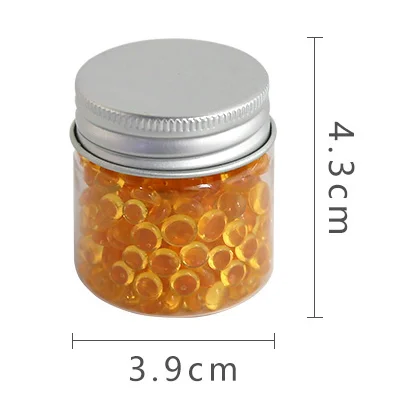 Резиновые частицы прозрачная краска восковые Янтарное золото Воск для печати