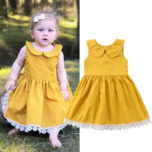 2018 Новый Летнее платье принцессы одежда для малышей девочек в стиле Питер Пэн