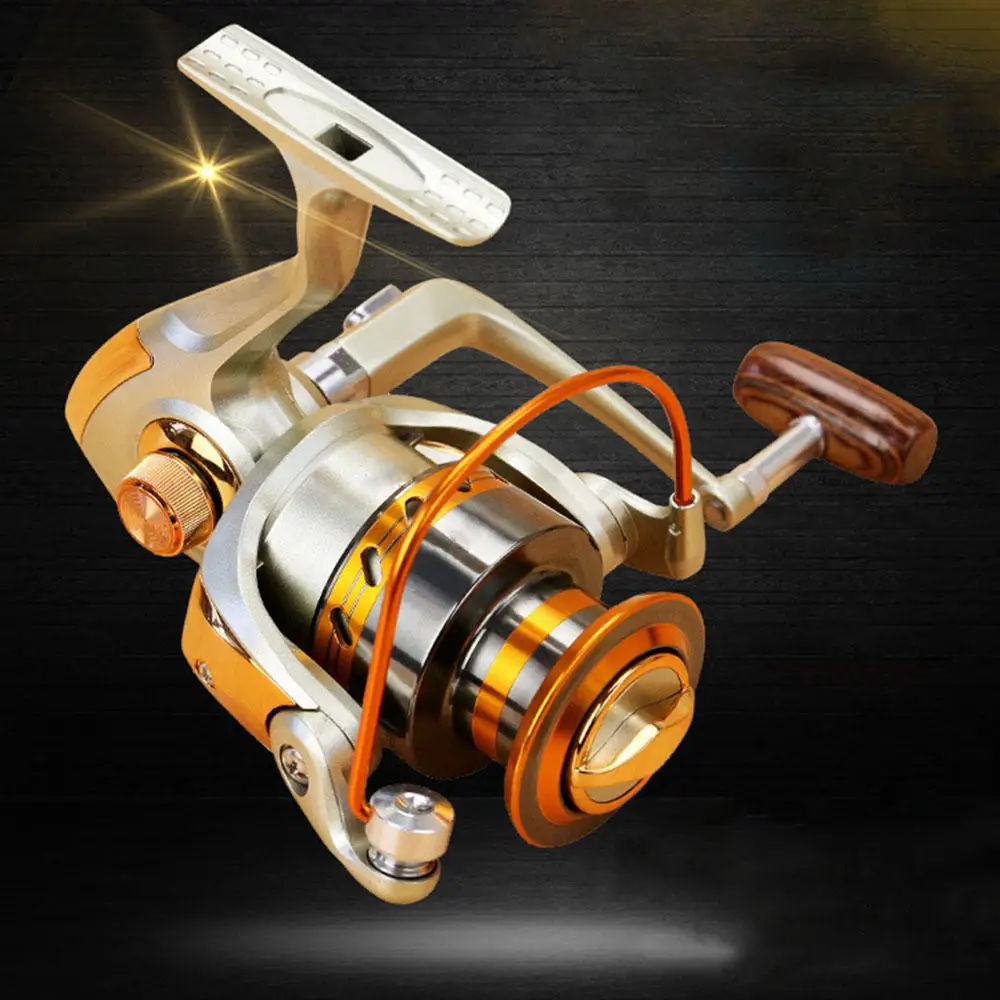 Металлическая Катушка спиннинговая рыболовная 12BB шариковые подшипники карповая