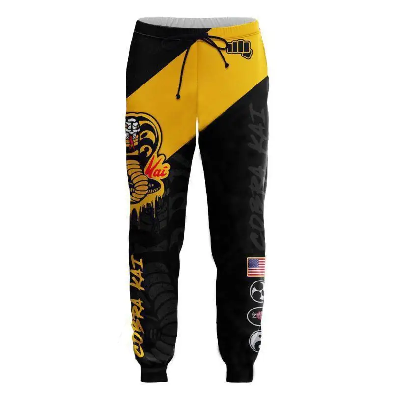 

2021 Sets Collar Zipper Hooded Ordinary Fleece Male Trousers Male Karate Kid 3 D Fleece Suits