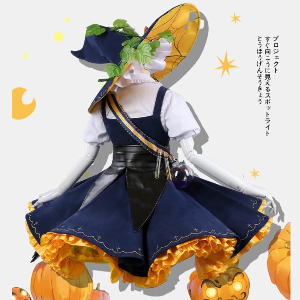 VEVEFHUANG Аниме TouHou Проект Косплей Kirisame Marisa маскарадный костюм костюмы на Хэллоуин