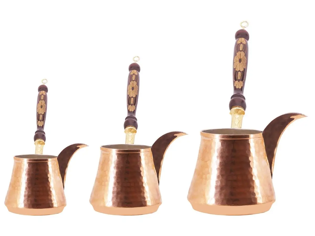 Кофе время кофе теплее молоко медь кофейник кофеин турецкий восторг чашка Cezvesi