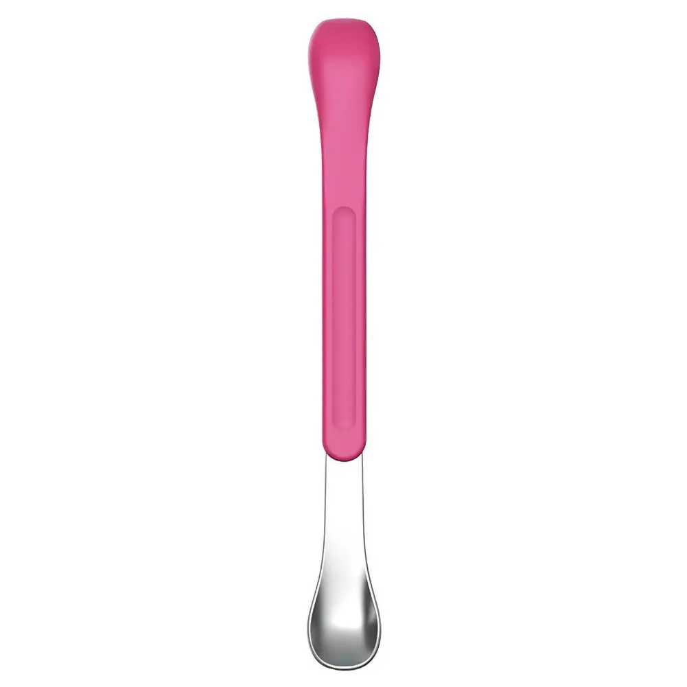 

Baby Stainless Steel Spoon Candy Color Temperature Sensing Spoon Feeder Appliances Feeding Dishes New Arrival