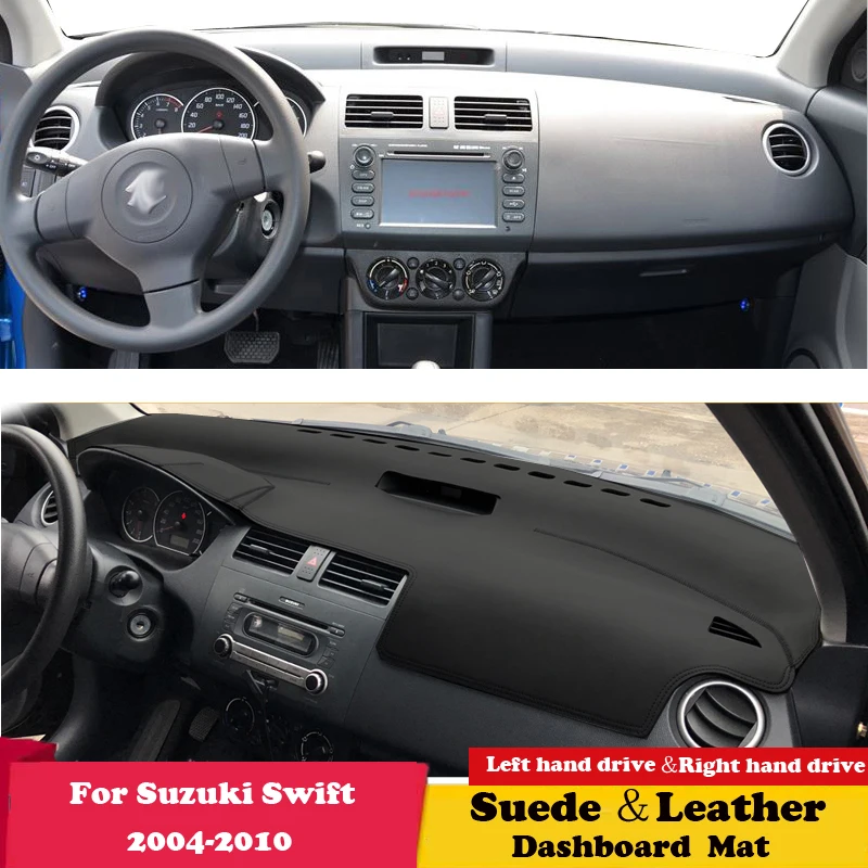 

For Suzuki SX4 S-Cross 2014-2019 Maruti SX-4 SX 4 S Cross Leather Dashmat Dashboard Cover Pad Dash Mat Carpet Accessories Suede