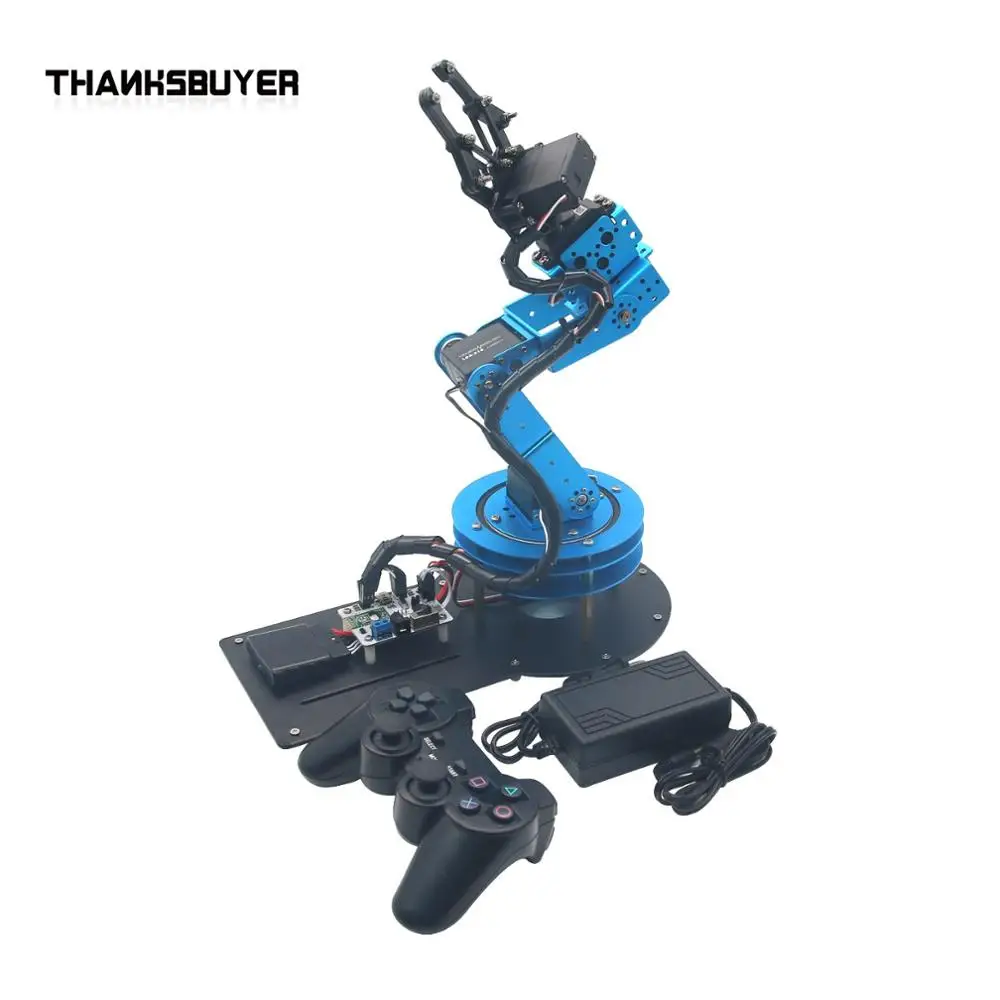 

LeRot 6DOF Mechnical Robot Arm with Digital Servo and Controller 150g Load