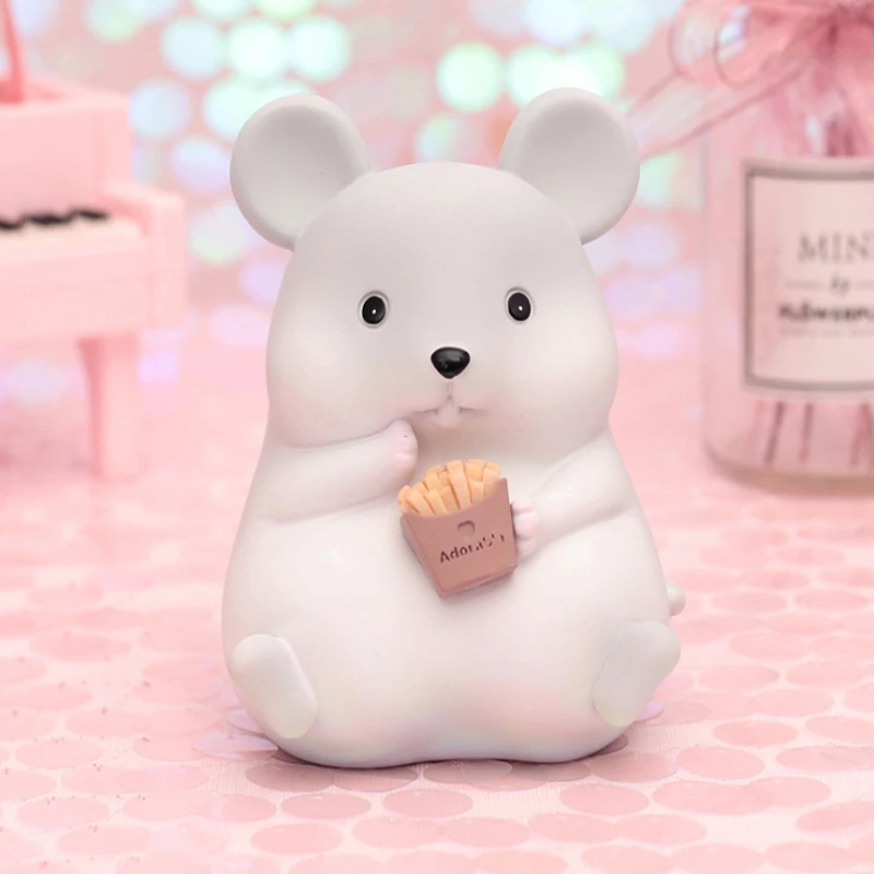Креативная Милая копилка для домашних животных пухлая крыса полимерные