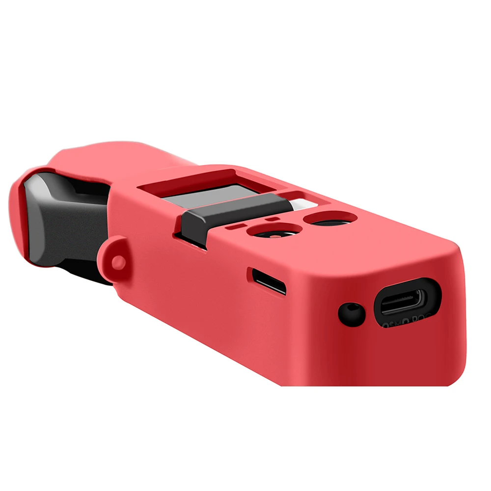 Мягкий силиконовый чехол для DJI Osmo карманный ремешок защитный объектива ручной