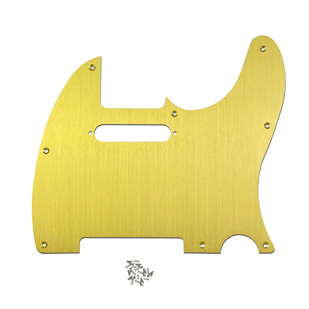 Правая рука Tele Guitar Pickguard для Telecaster электрогитары алюминиевый сплав золото | Спорт