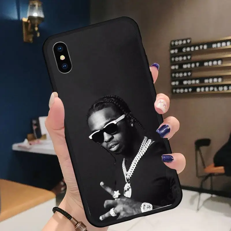 

Pop Smoke high quality Customer Phone Case for iPhone 11 12 pro XS MAX 8 7 6 6S Plus X 5S SE 2020 XR