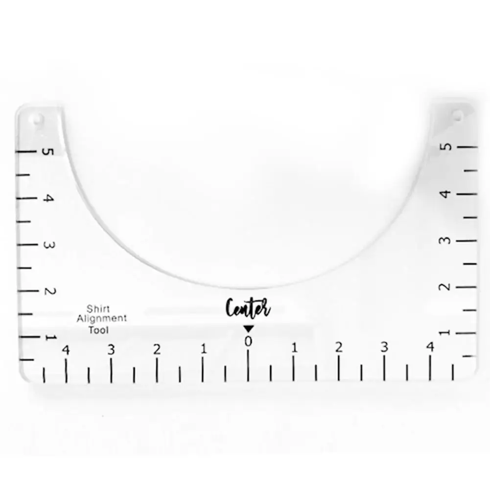 

Линейка для футболок, высококачественный легкий инструмент для калибровки, измерительные инструменты для анализа, линейка, центрирующая л...