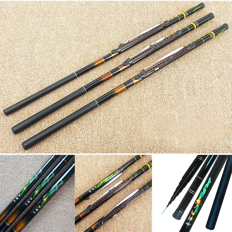 Новая многосекционная удочка портативная удобная ручка с рыболовной леской