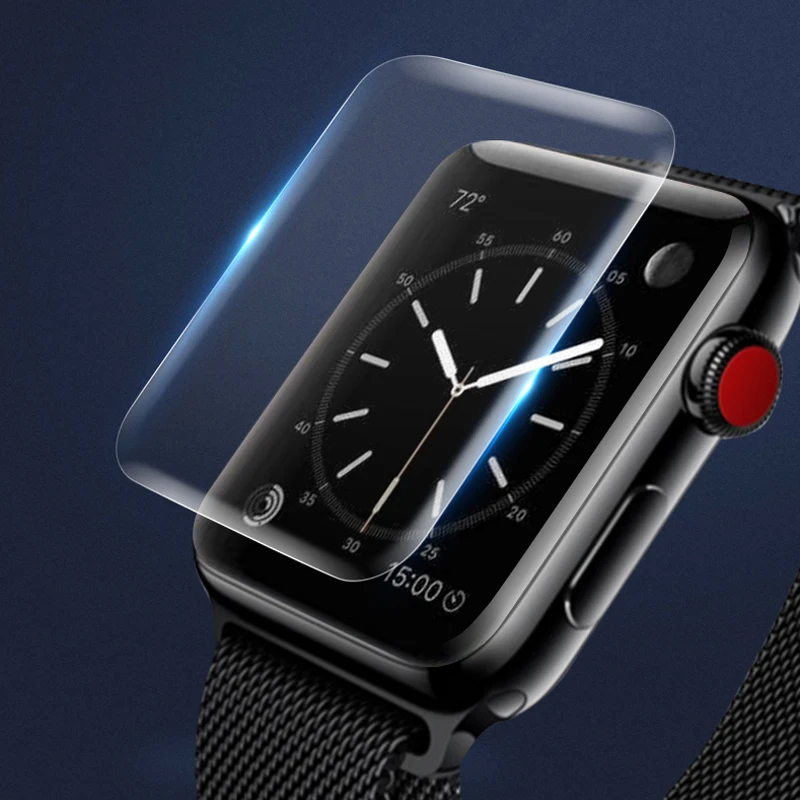 Гидрогелевая пленка для iwatch band Series 5 40 мм 44 мягкая защитная с полным покрытием