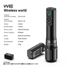 Вращающаяся машинка для татуировок, ручка из алюминиевого сплава, беспроводной Педальный пистолет для макияжа, X-WEPLUS