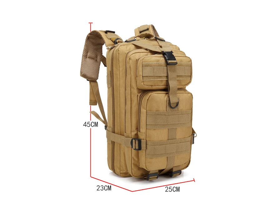 Открытый походный рюкзак военный тактический Molle рюкзак камуфляж большой емкости Кемпинг Альпинизм Охота Дорожная Спортивная Сумка
