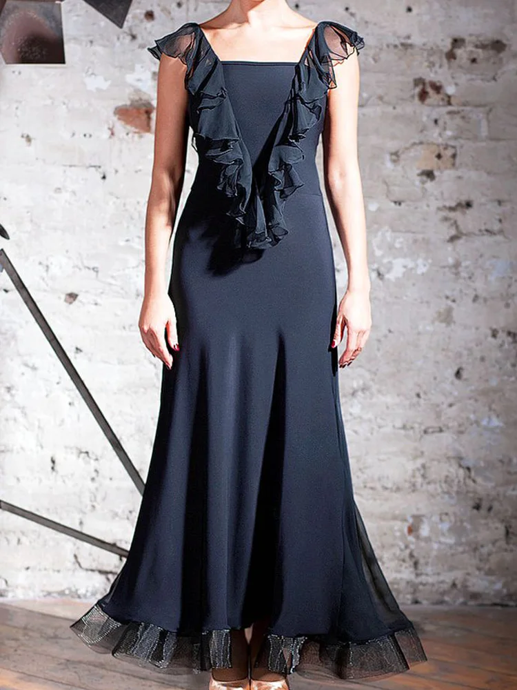 

Женское платье для бальных танцев, танцевальная юбка самбы, тренировочная одежда Чача танец, тренировочная одежда, высококачественные трико MSD094