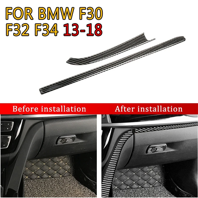 Pcmos углеродное волокно стиль автомобиля ящик для инструментов декоративные