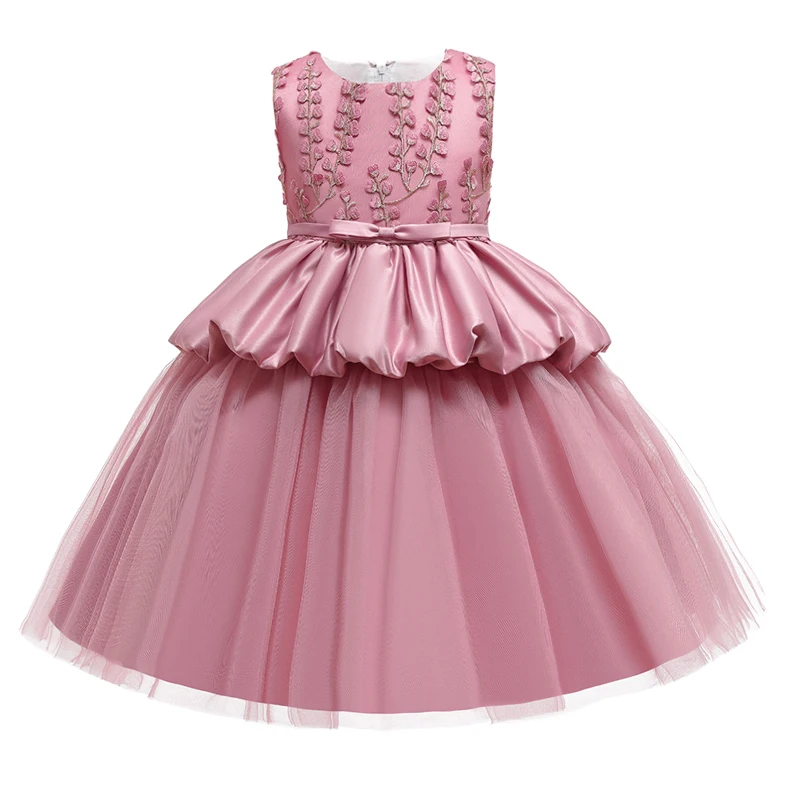 

Elegant flower girls Dress Evening Ball Gown Flower Kids Dresses For Girls Children Wedding Dress Girl Dress Elegant Princess