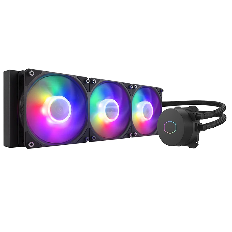 

Cooler Master ML 360L V2 360mm CPU Liquid Cooler, dual-chamber water pump, support LGA 2066/115X AMD AM4