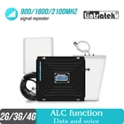 Lintratek 2G 3G 4G трехполосный повторитель 900 1800 2100MHz сотовый мобильный телефон усилитель ALC GSM WCDMA UMTS DCS LTE сотовый усилитель