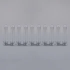 10-упаковка из 50 мл пластиковых образцов для хранения косметических трав специй образец флакона контейнер с винтом на колпачках