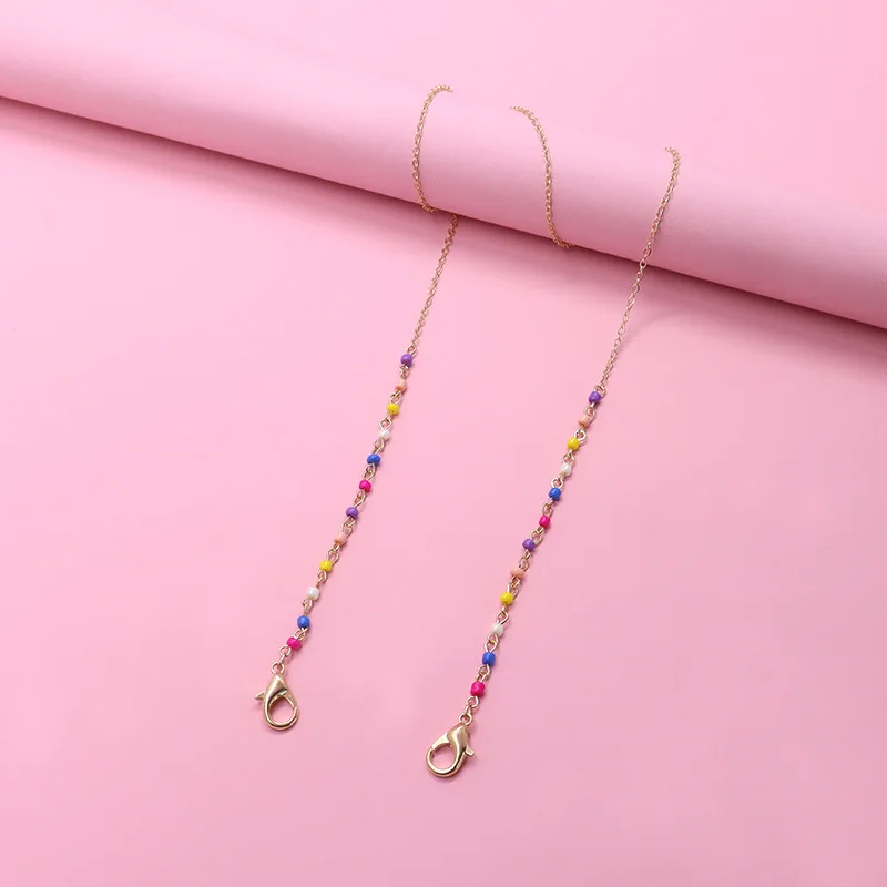 2020 ручная работа модная женская детская многоцелевая маска цепочка для лица