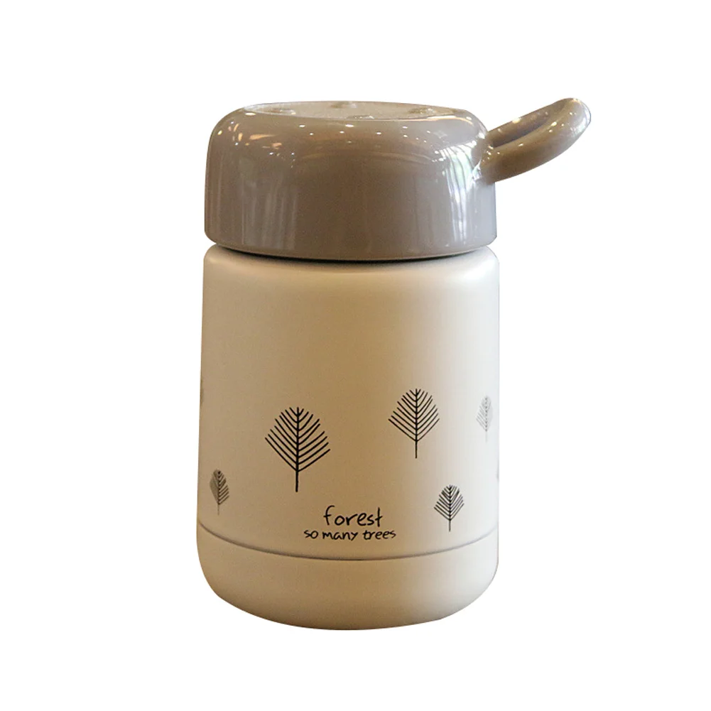 300 мл мультфильм Вакуумная чашка студентов женщин портативный суп Bento Box мини