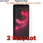 2 шт.лот для Sharp Aquos zero 5G basic 6,4 дюйма, защита для экрана из закаленного стекла, ультратонкая Взрывозащищенная защитная пленка