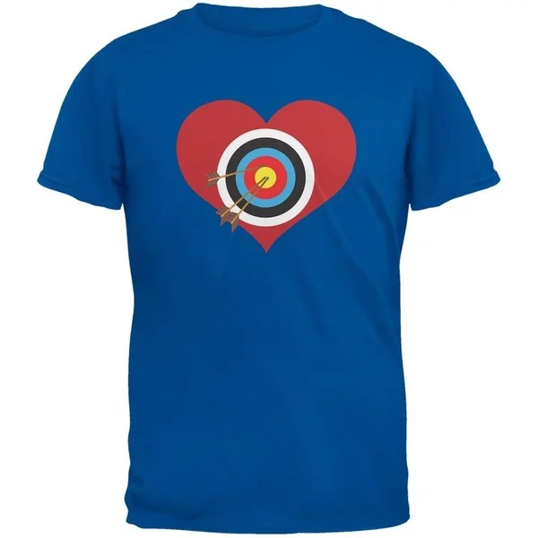 

Cupid Target Blue Adult T-Shirt