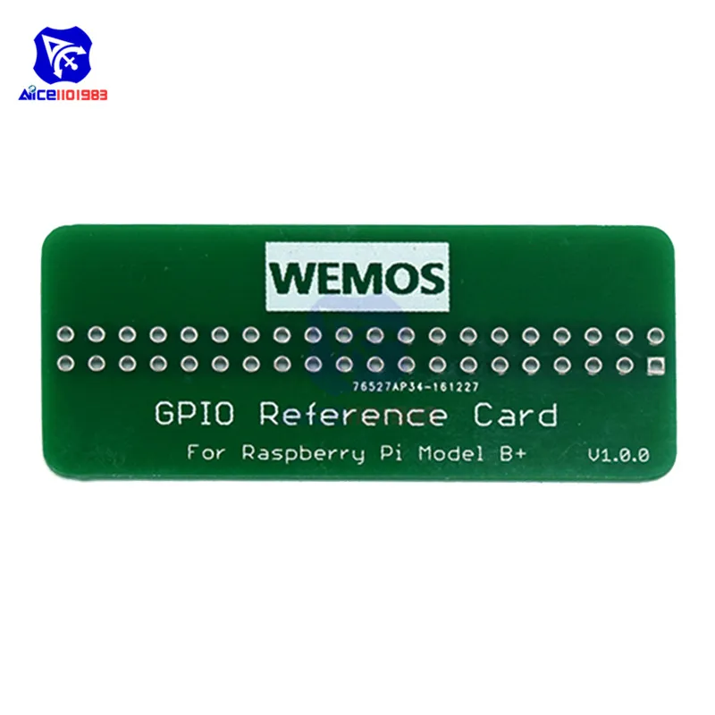 Diymore WeMos GPIO справочная карта Board Module V1.0.0 для Raspberry Pi Model B +/Pi 2/Pi 3 | Электронные