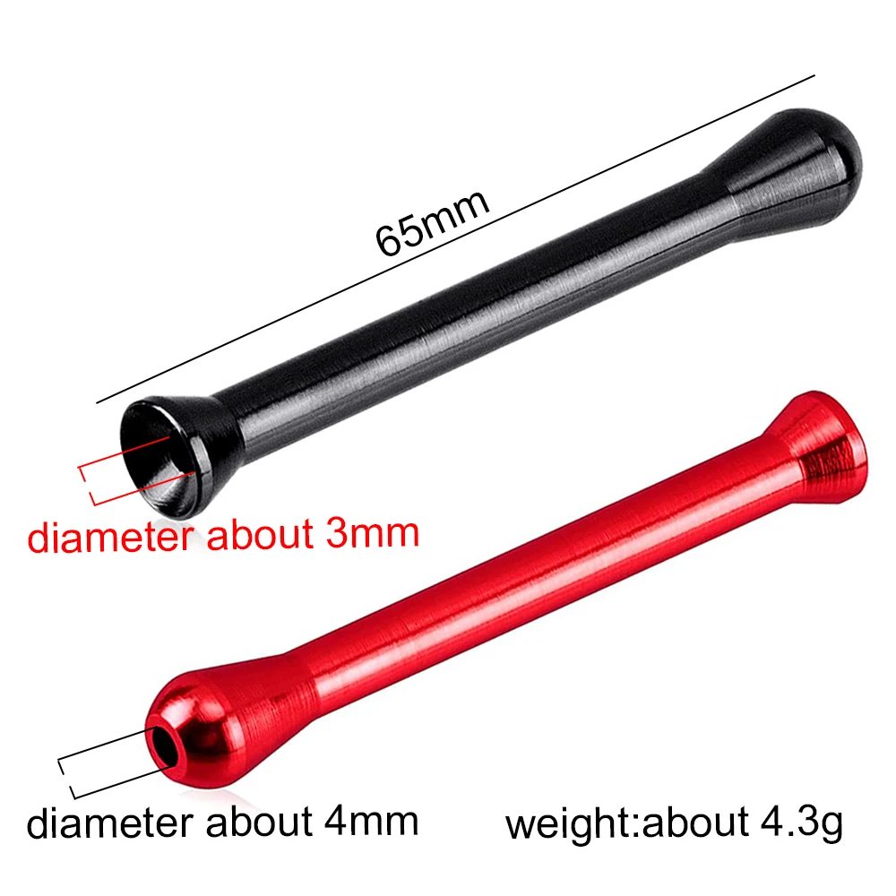 3 шт. курительная трубка из алюминиевого сплава 5 цветов |