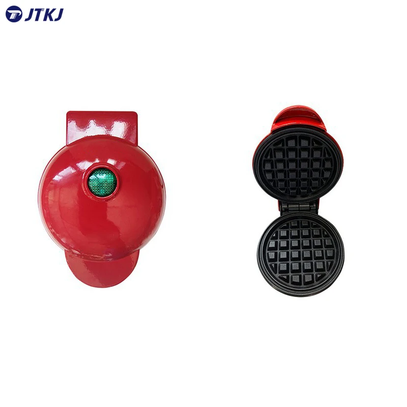 

JTKJ Electric Egg Waffle Maker Breakfast Machine Small Electric Baking Pan Home Portable Kitchen Appliances Fabricante De Gofres
