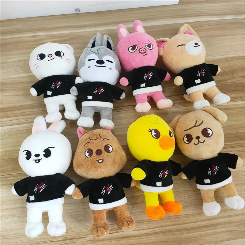 

New Skzoo Plush Toys Stray Kids Cartoon Soft Stuffed Animal Plushies Doll Kawaii Companion for Kids Adults Fans