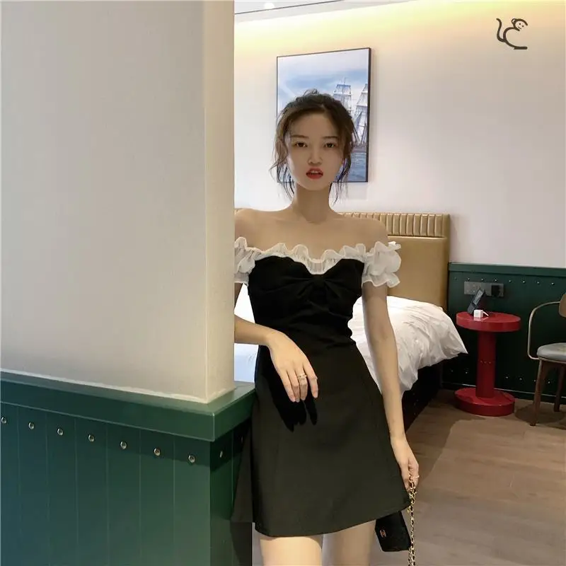 

Sexy Mini Party Lace Plus Size Oversized Vintage Casual Robe Spring Summer Clothes Dress For Women'S 2021 Sukienka Sundress