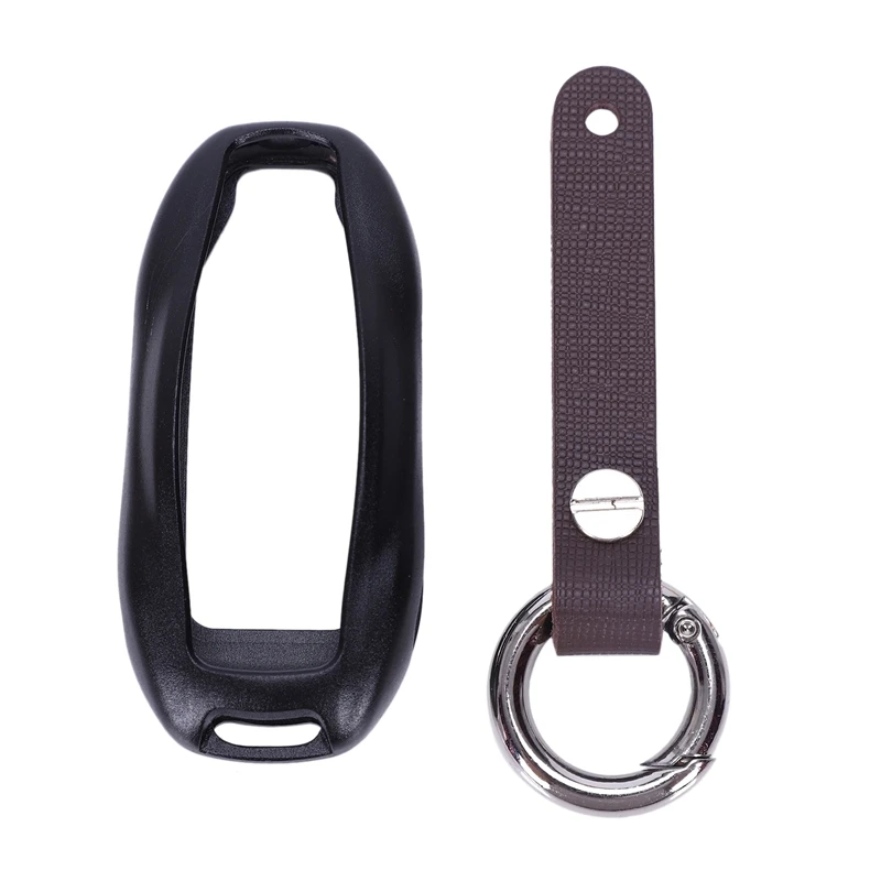 Черный брелок жесткий чехол для Tesla Model S 2012 2018 2019 без ключа|Заготовки ключей| |