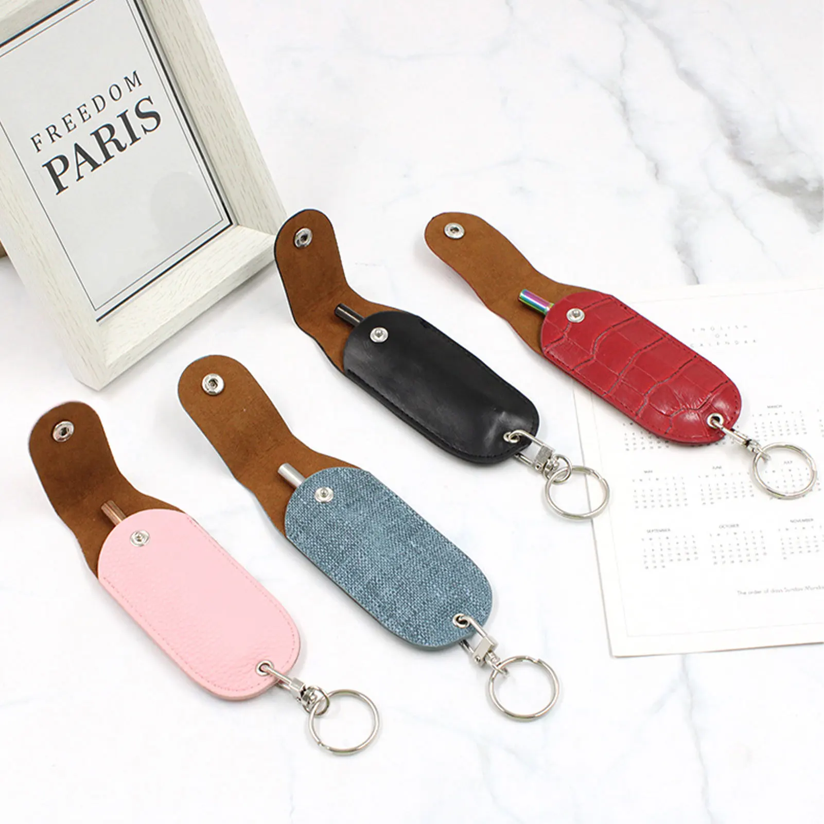 OC Pepper Spray Holder Pouch Leather Case For MK3 Canister | Outdoor Tools