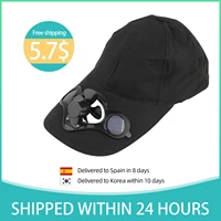 air cool fan hat cap with solar sun power cool fan for cycling energy save no batteries required fishing summer sport outdoor