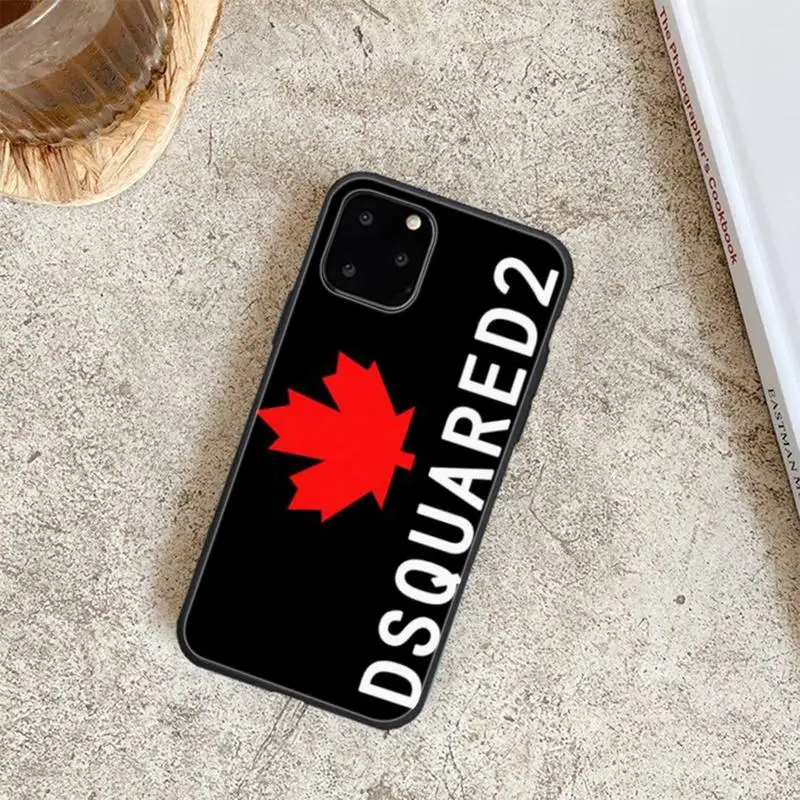 

Maple Leaf DSQUARED2 DSQ2 ICON Phone Case For Iphone 6 6s 7 8 Plus XR X XS XSmax 11 12 Pro Mini Max