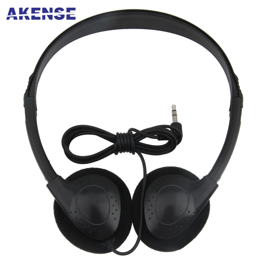 100pcs Disposable Headsets Earphones Headphones for School, Library, Classroom, Airplane, Hospital Students,Kids and Adults