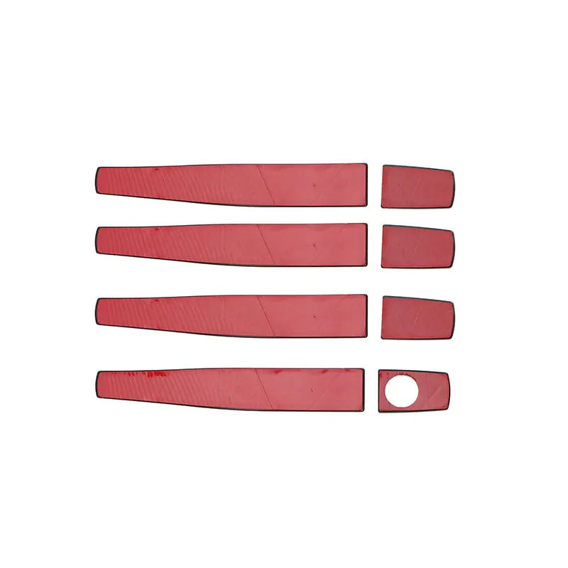 Автомобильная наклейка на дверную ручку отделка двери из нержавеющей стали