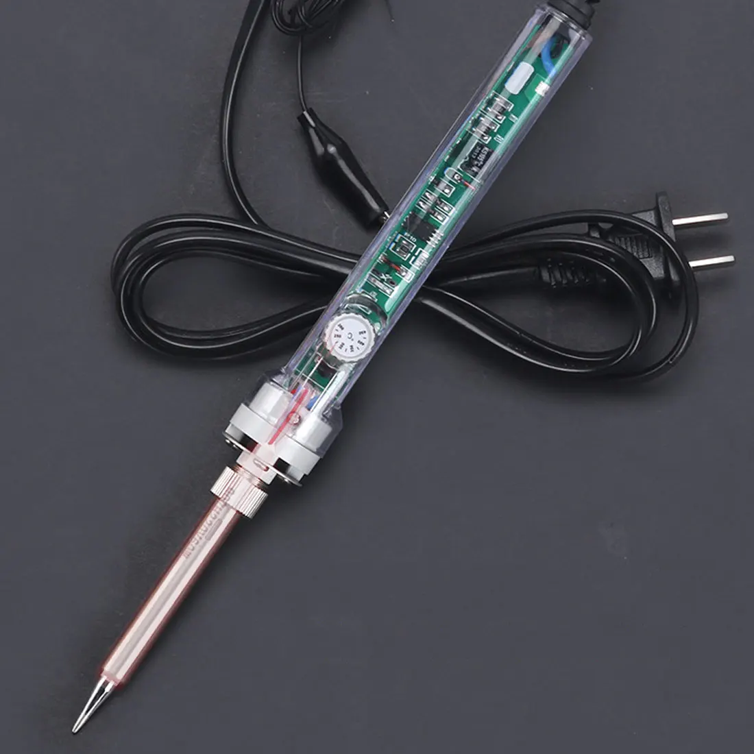

Adjustable Electric Temperature Soldering Iron 907 40W T Solder Tip With Free Hot Press For LCD Screen Flex Cable Repair Tool