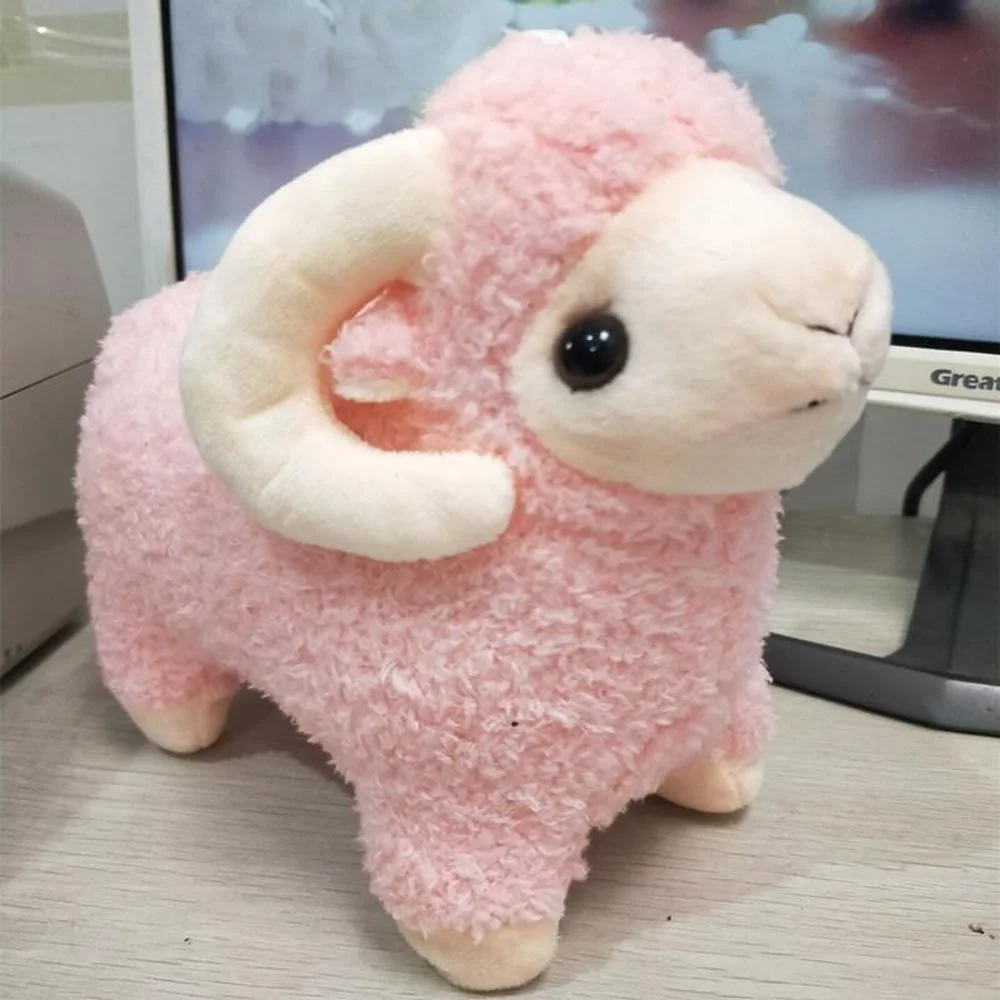 

Cute Sheep Plush Toys Soft Stuffed Cartoon Animal Kawaii Plush Stuffed Dolls Baby Accompany Sofa Toys for Children Christmas