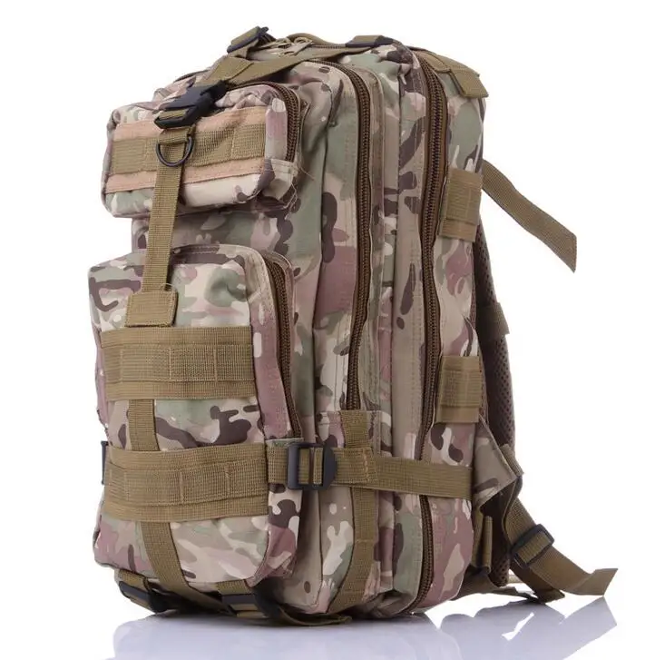 CP 3P тактический рюкзак военный Molle армейская сумка Открытый походный рюкзак дорожная сумка через плечо около 30л - Цвет: CP