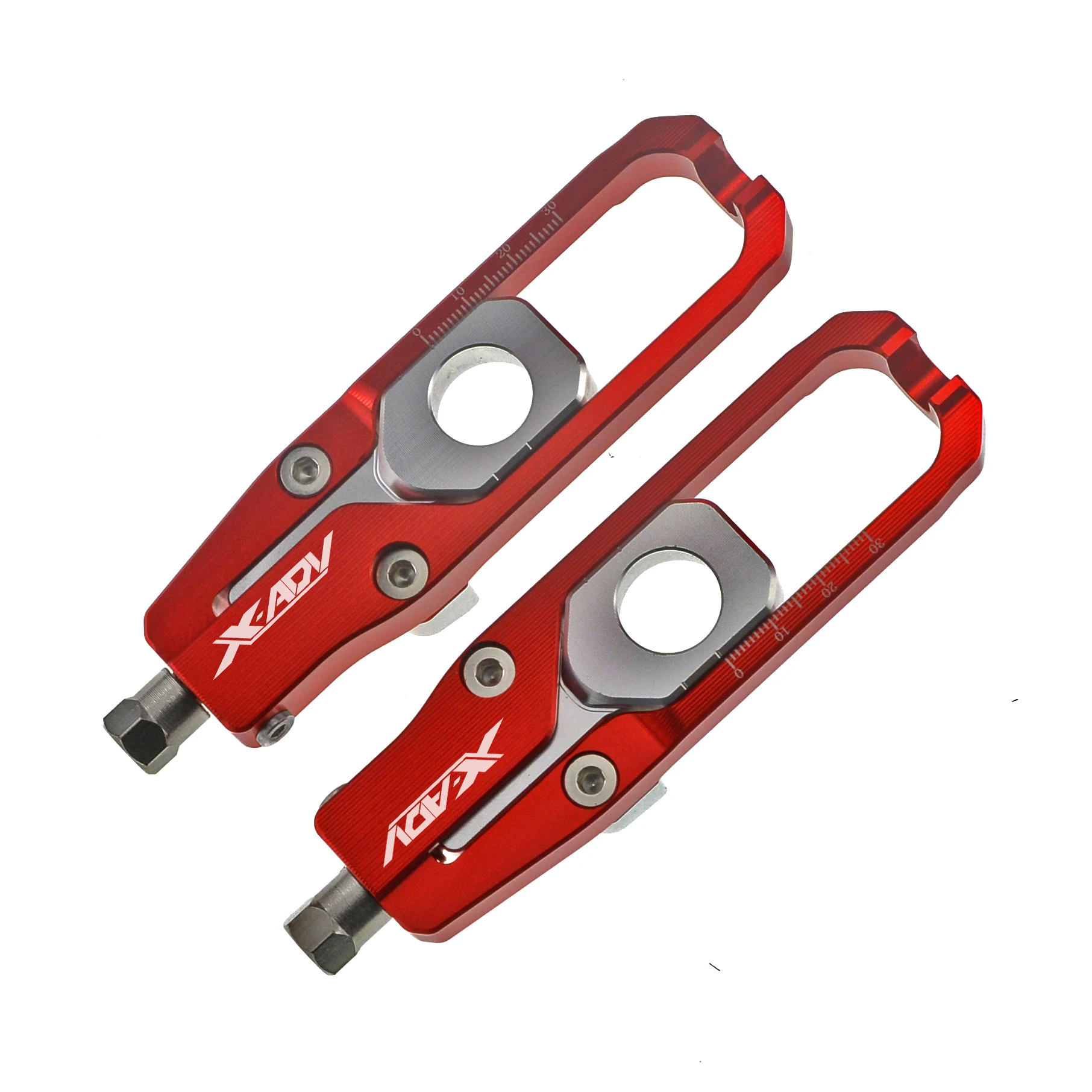 red Регулятор натяжения сиденья мотоцикла CATANA con carrier для Honda x adv 750 xadv x-adv CNC регулятор сиденья mtkraching motorcy - Цвет: red