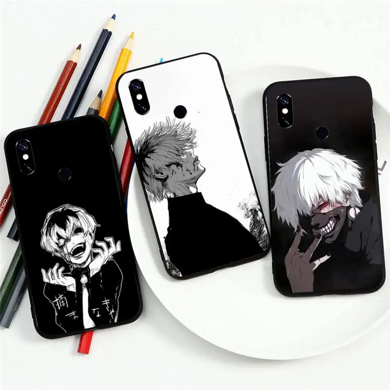

Tokyo Ghoul Trendy Anime Kaneki Ken Phone Case For Xiaomi Redmi note 7 8 9 t k30 max3 9 s 10 pro lite cover funda coque