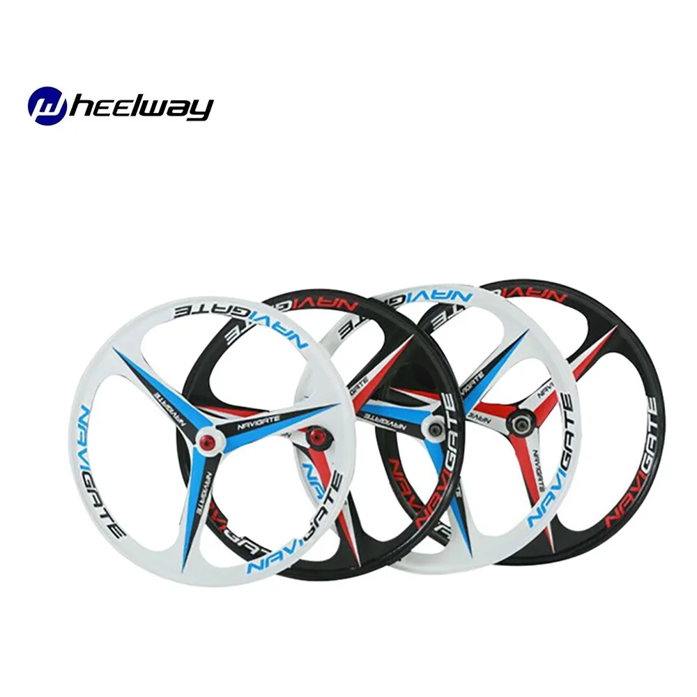 Verkauf 24/26 Zoll Magnesium Legierung 3 Messer Disc Bremse Mountainbike Ein Stück Rad Kassette Oder Rotierenden Flywheel1 Kit/paar