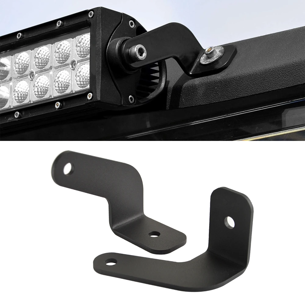 

Universal LED Light Bar Roof Mounting Brackets Fits UTV Polaris Can-Am Honda Kawasaki Yamaha Wildcat