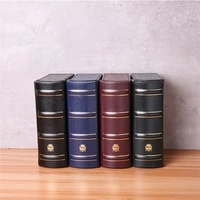 paper money collection box label storage pmg graded banknotes pocket case pu leather protective currency holder organizer folder