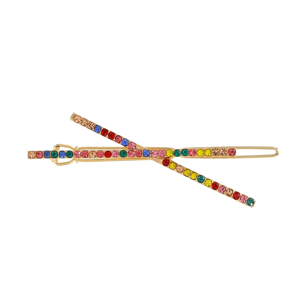 Женские заколки для волос разноцветные в форме х с искусственным жемчугом 2019 |